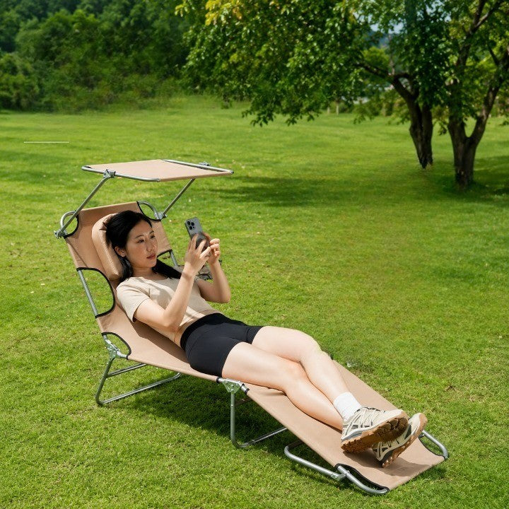 Golden Hour Face-Down Sunbathing Lounger