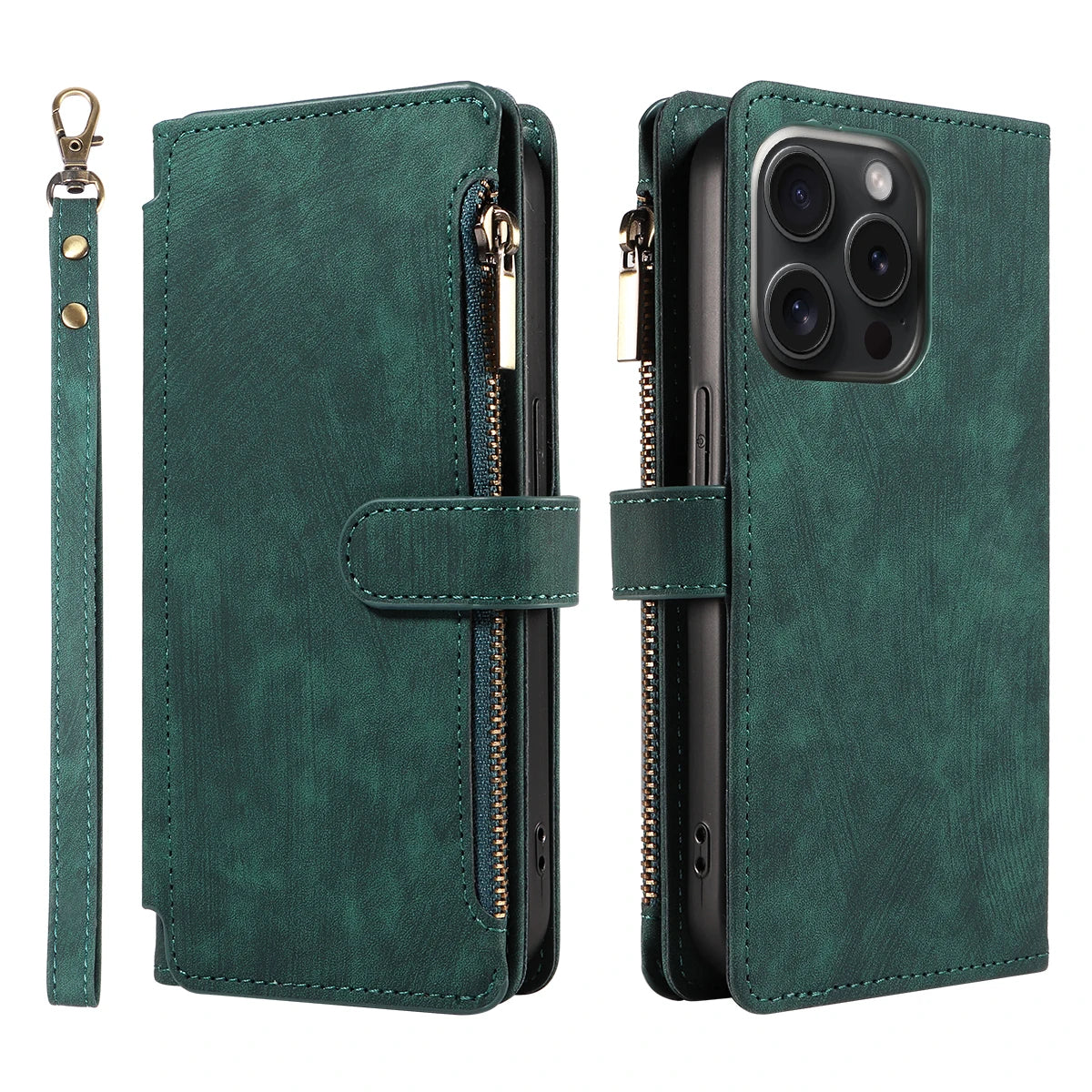 Wallet Leather Flip  Cases For iPhone Models