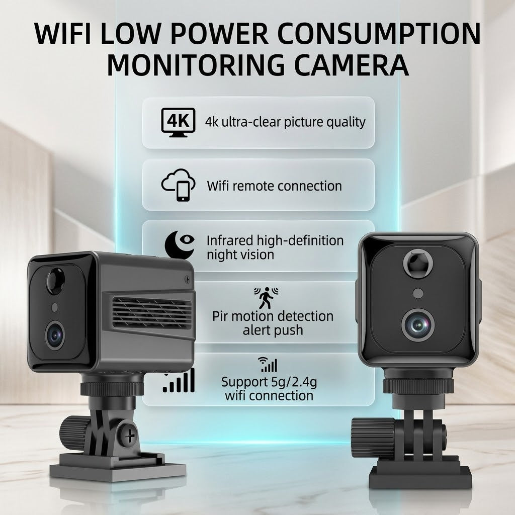 Wide Angle Wireless Mini Security Camera