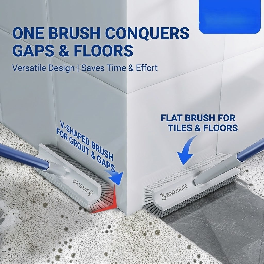Rotating Head Deep Corner Cleaning Brush