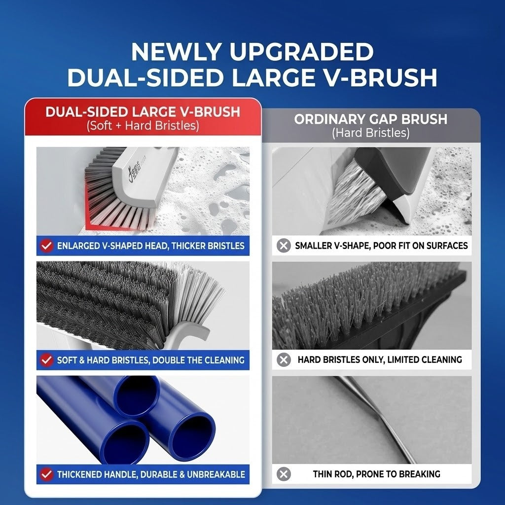 Rotating Head Deep Corner Cleaning Brush
