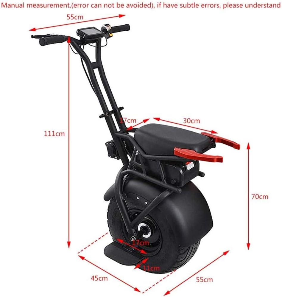 Balance Bull Electric Single-Wheeled Smart Motorcycle