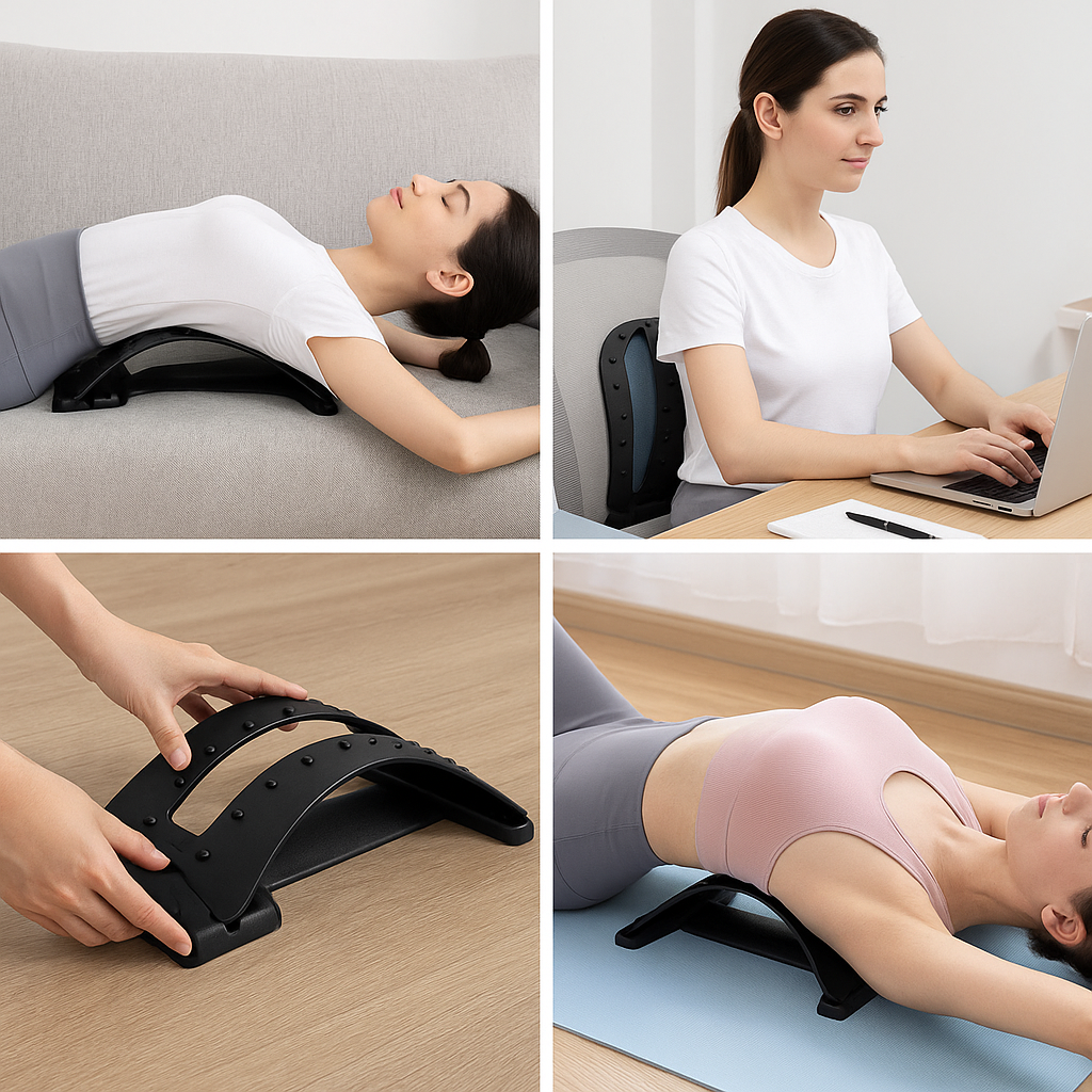 Back Massage Magic Stretcher Backbone Stretcher Pain Reliever