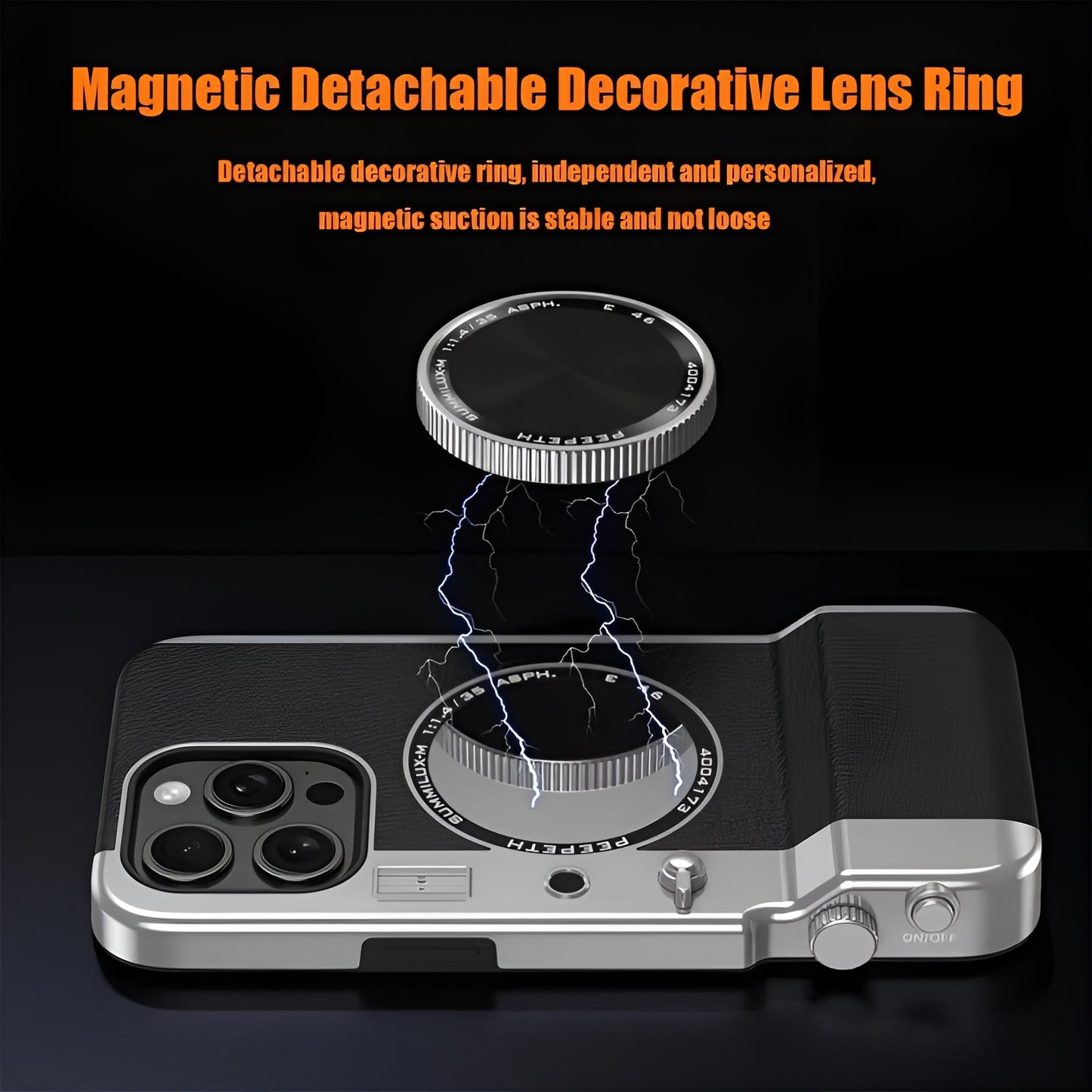 Vintage Camera Bluetooth Magnetic iPhone Case