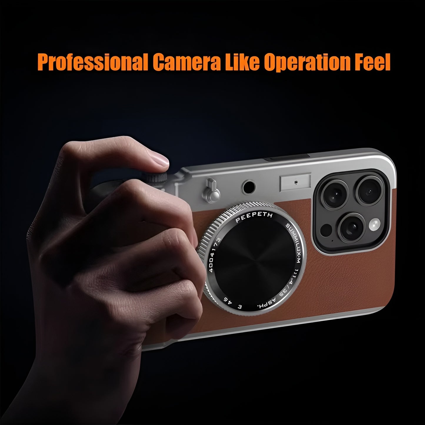 Vintage Camera Bluetooth Magnetic iPhone Case