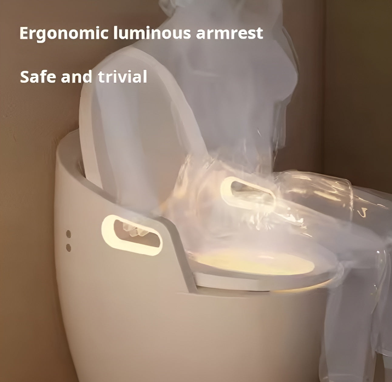Fully Automatic Smart Floor-Mounted Toilet