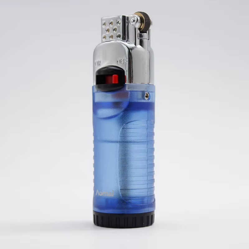 Crystal Ignite Pivot-Flame Pocket Lighter