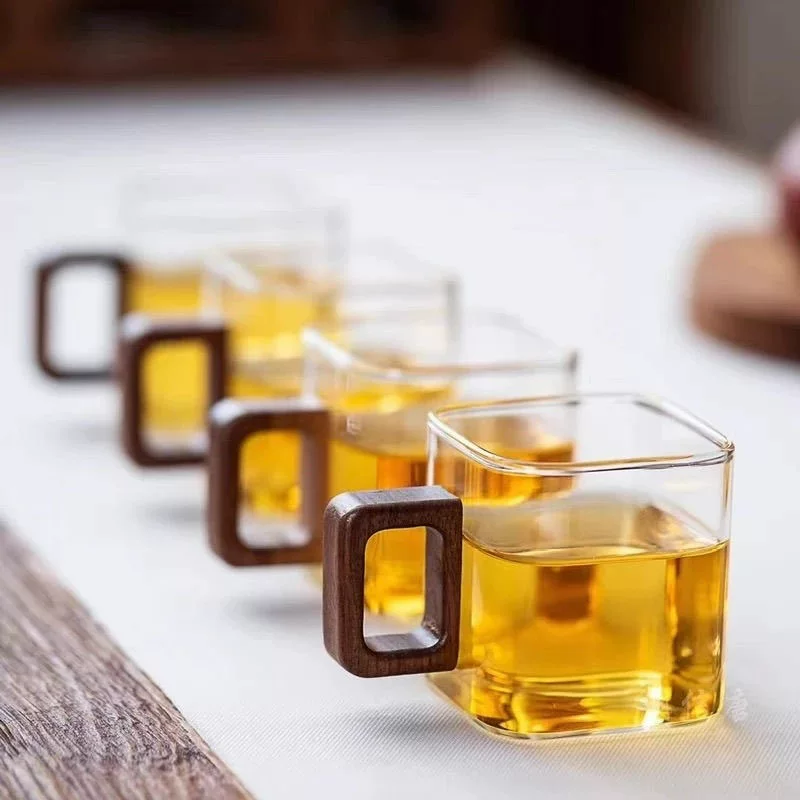 Fresh Brew Minimalist Glass Mug