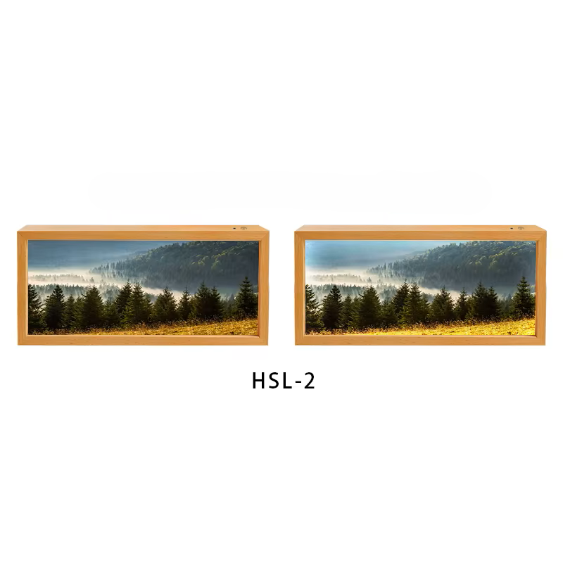 Nordic Healing Backlit Landscape Art Frame Light Box