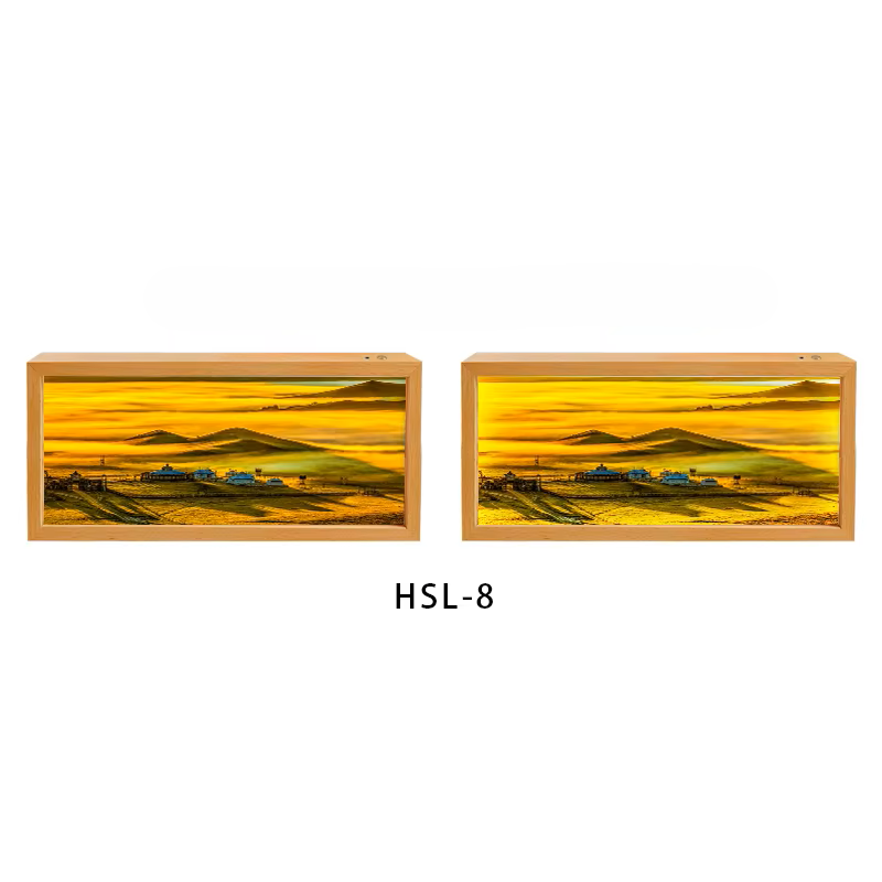 Nordic Healing Backlit Landscape Art Frame Light Box