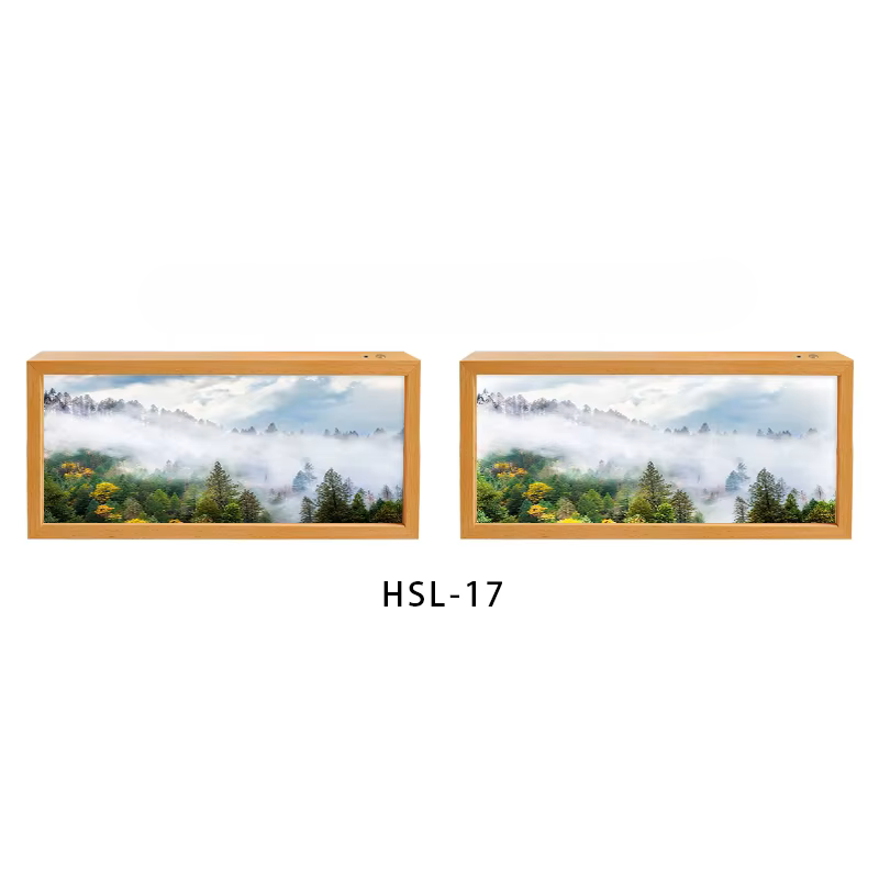 Nordic Healing Backlit Landscape Art Frame Light Box