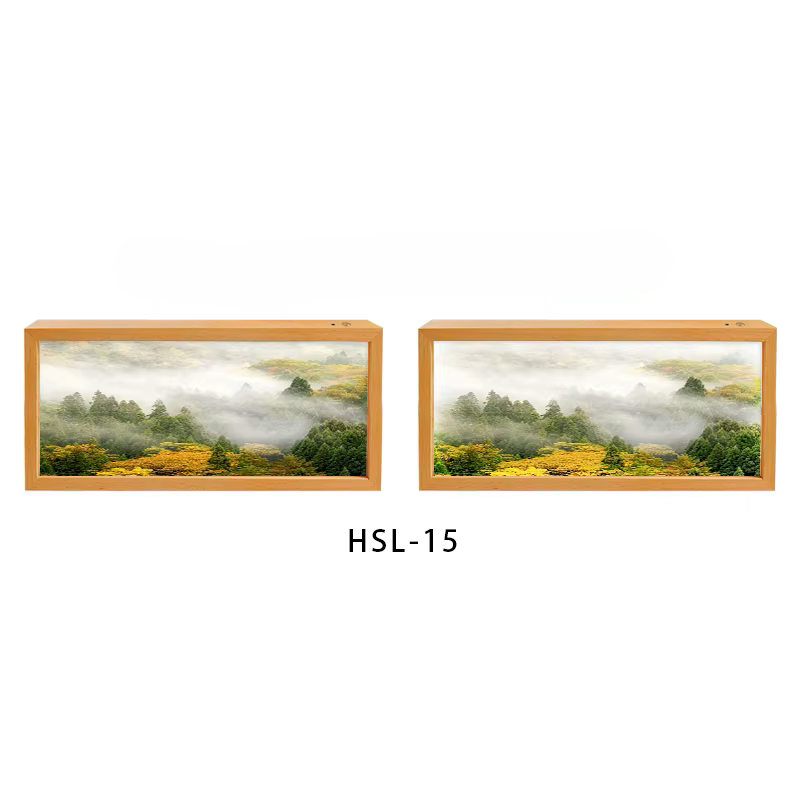Nordic Healing Backlit Landscape Art Frame Light Box
