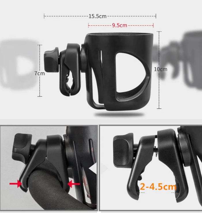 Baby Stroller Cup Holder Cart
