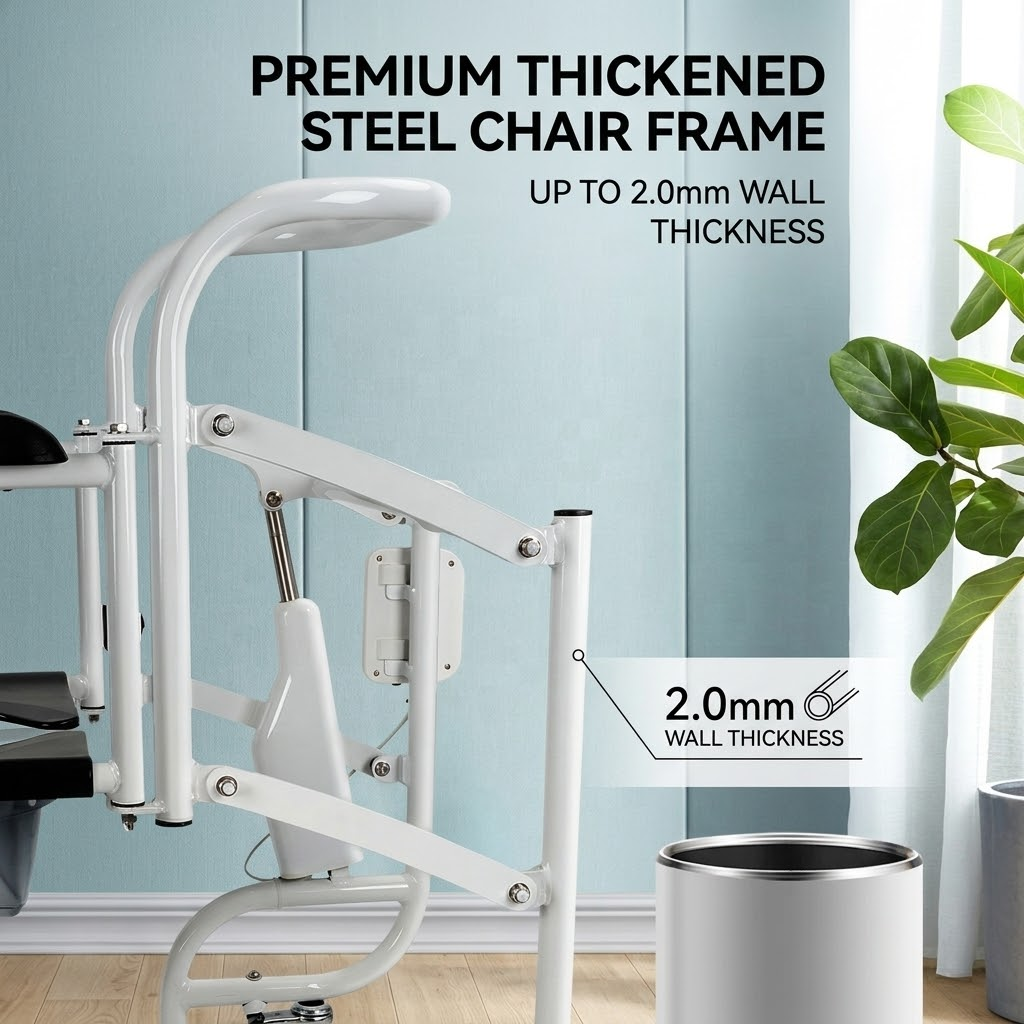 Caregiver Electric Patient Transfer Commode Chair