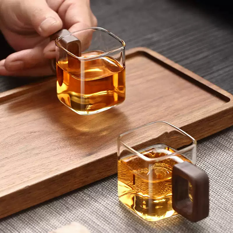 Fresh Brew Minimalist Glass Mug