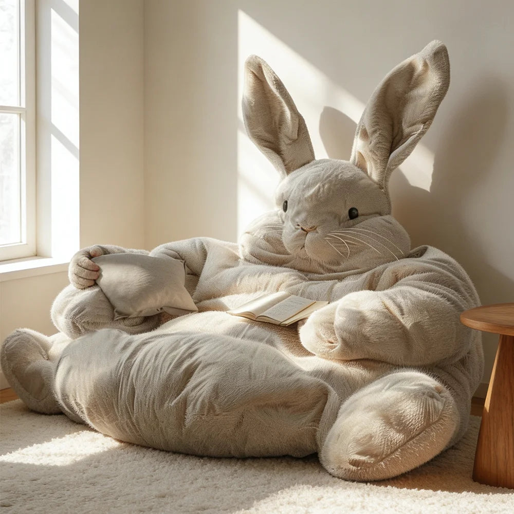 Cuddle Giant Plush Puppy Lounge Sofa