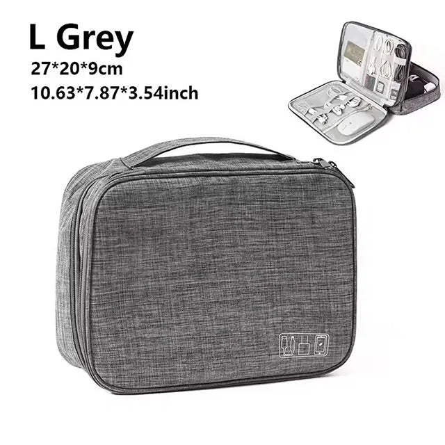 Travel Smart Electronic Case Organizer