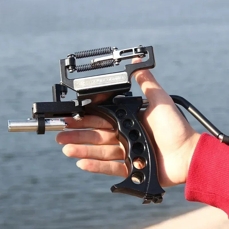 Ultra Aim Precision Tactical Laser Metal Slingshot