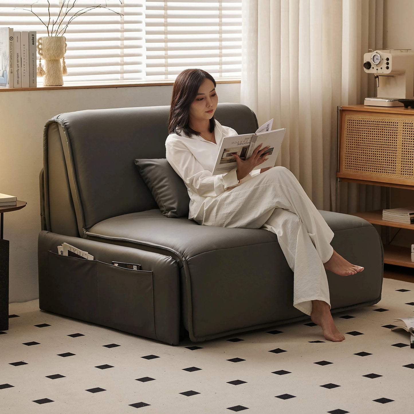 All Day Lounging Electric Adjustable Sofa Bed