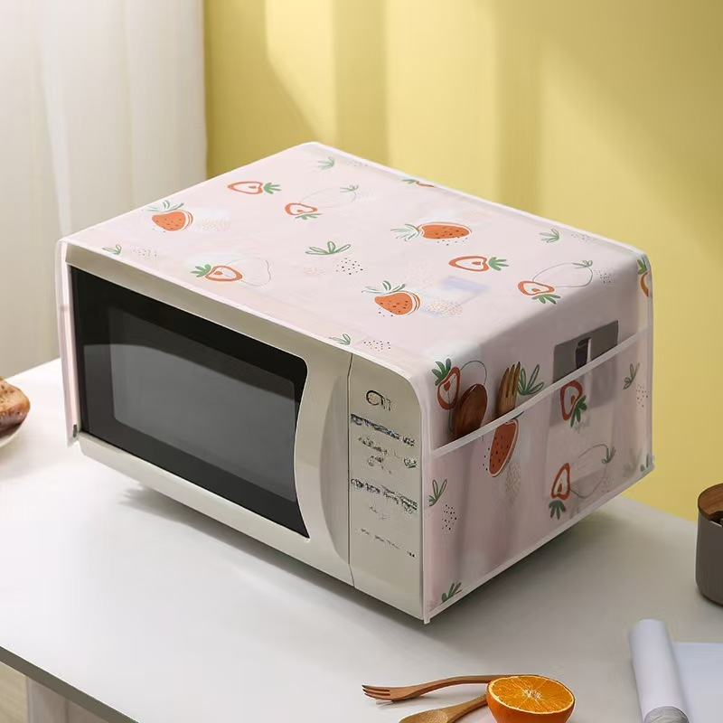 Artsy Microwave Cotton Cover Organizer
