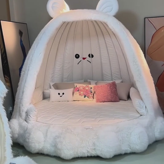 Giant Rabbit Dreamy Oversized Bed