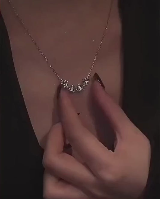 Cute Four Heart Magnet Necklace