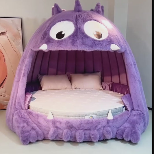 Giant Monster Cozy Plush Oversized Bed
