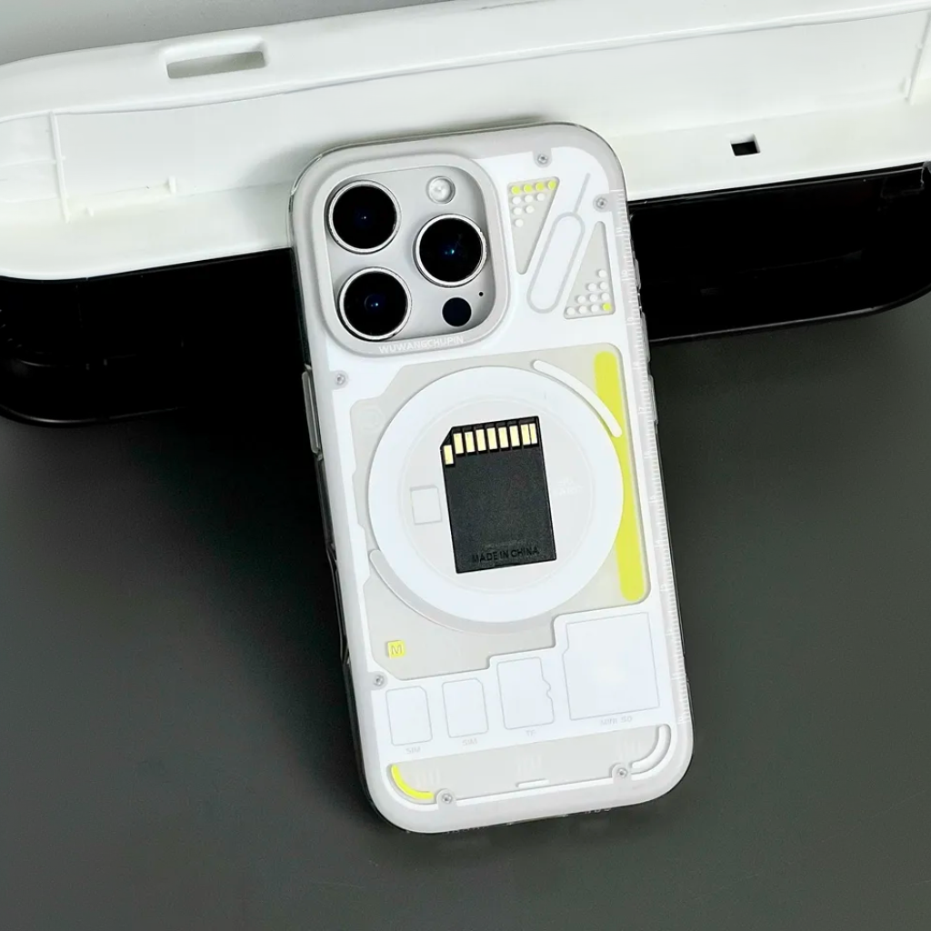Memory Storage Transparent iPhone Case