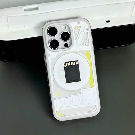 Memory Storage Transparent iPhone Case