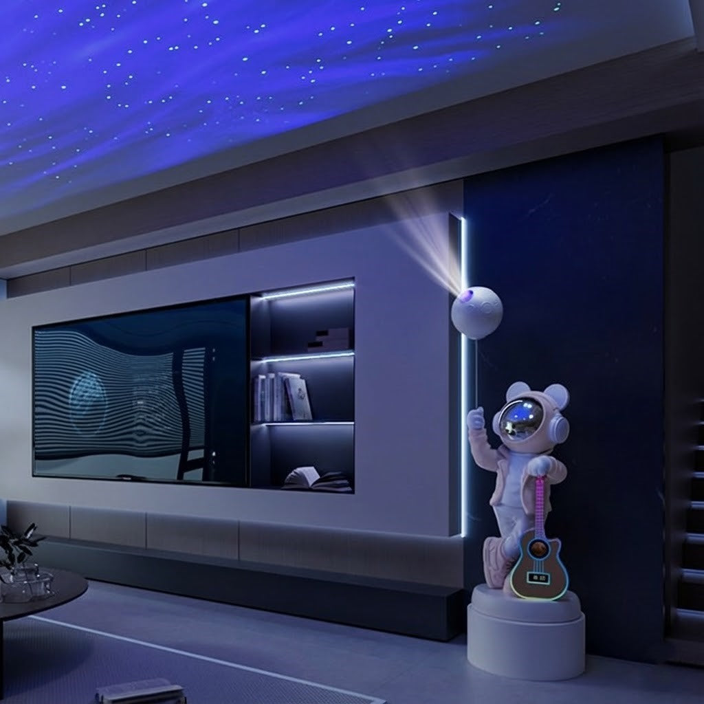 Astronaut Bluetooth Speaker Galaxy Projector Lamp