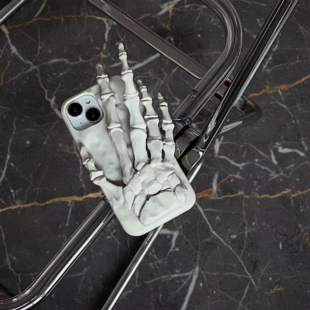 Skeleton Grip Gothic iPhone Case