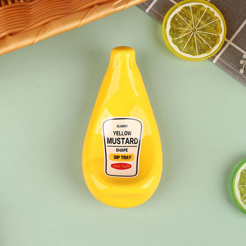 Ceramic Sauce Bottle Plate