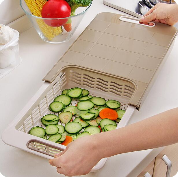 Slip-resistant Kitchen Multifunctional cutting board - MaviGadget