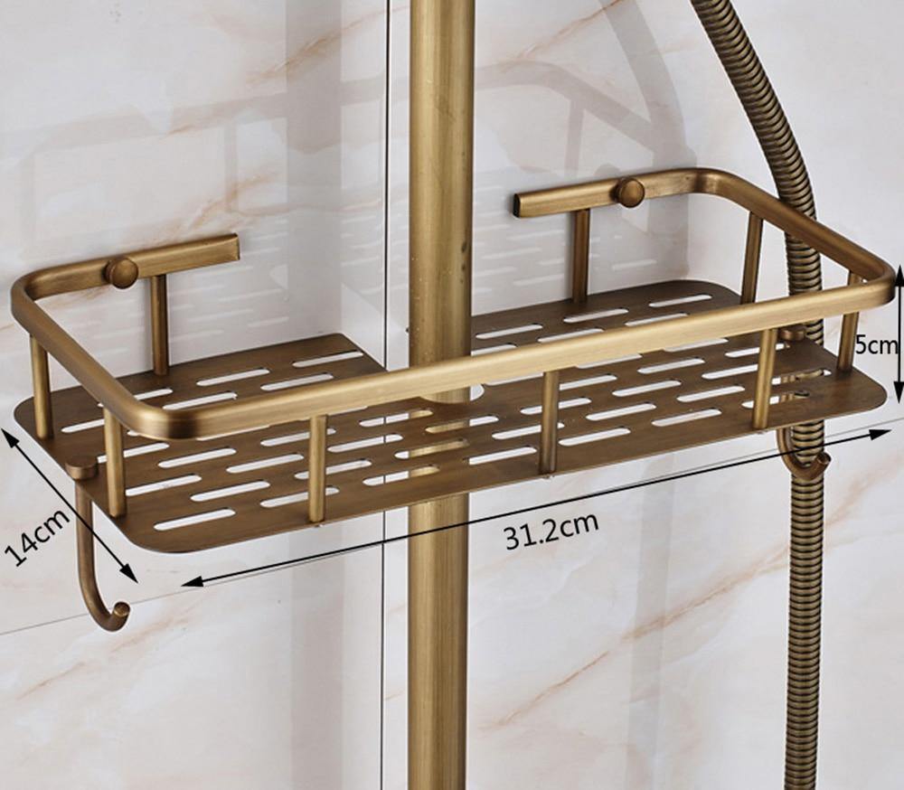 Elegant Luxury Antique Rainfall Bathroom Shower Set - MaviGadget