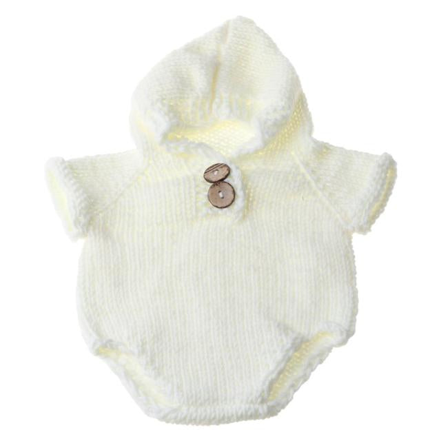 Newborn Baby Crochet Romper Knit Costume - MaviGadget