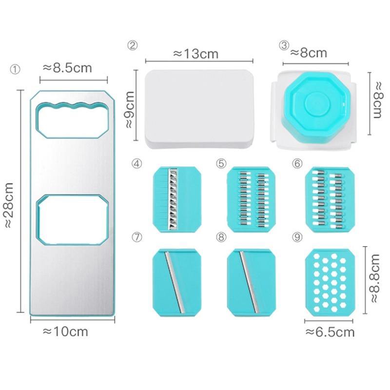 6in1 Easy Vegetable Fruit Slicer - MaviGadget