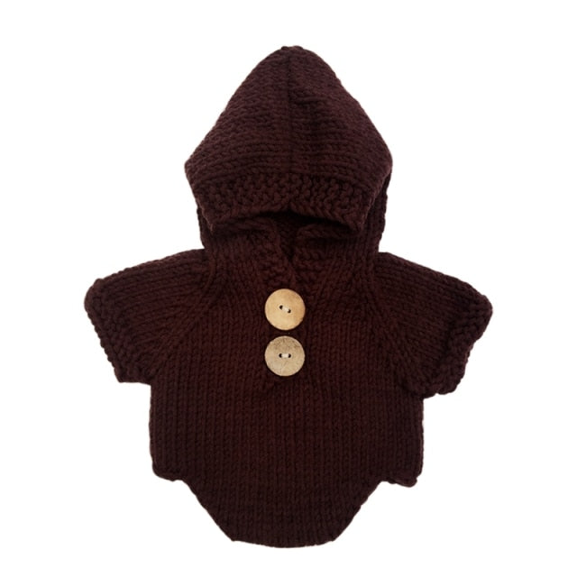 Newborn Baby Crochet Romper Knit Costume - MaviGadget