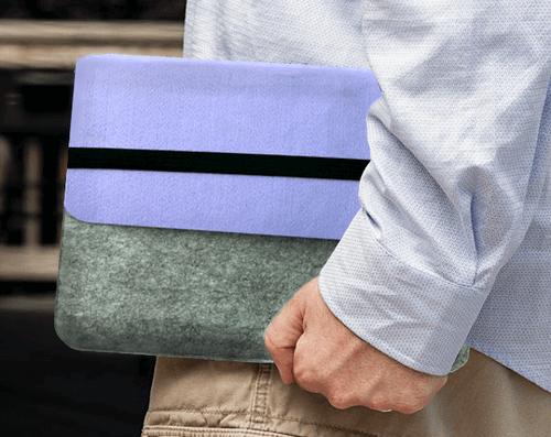 Handcrafted Wool Felt 15" MacBook Pro Sleeve - MaviGadget