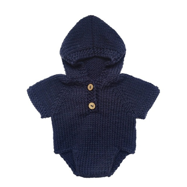 Newborn Baby Crochet Romper Knit Costume - MaviGadget