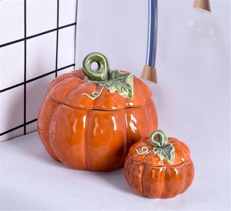 Pumpkin Ceramic Kitchen Mug Bowl - MaviGadget