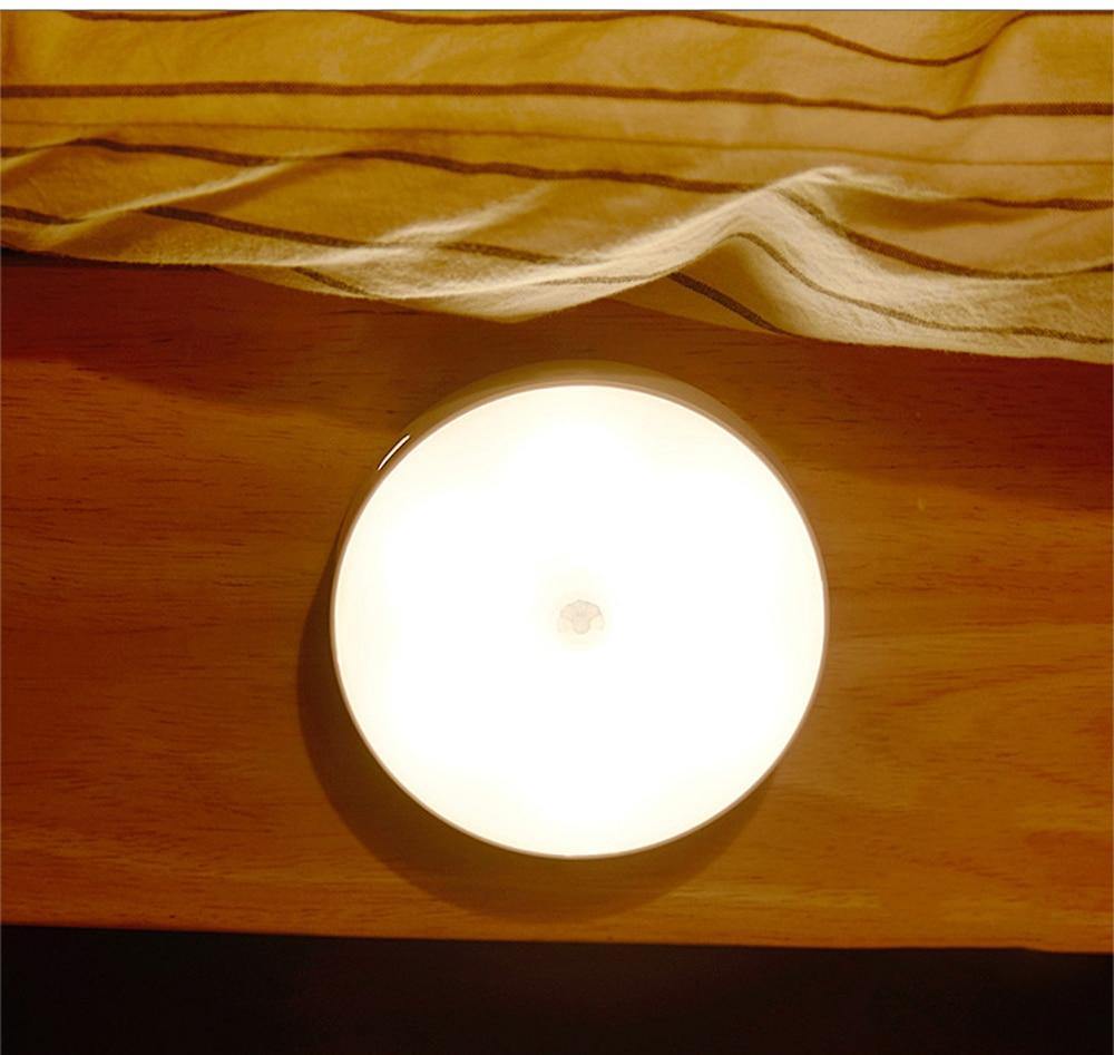 Rechargeable Motion Sensor LED USB Night Light - MaviGadget