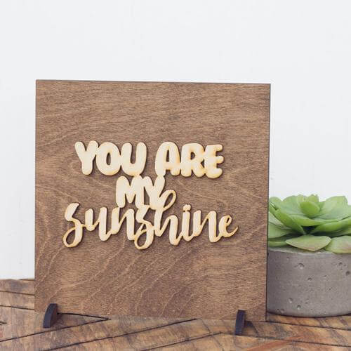 Nursery Decor Sign - Baby Shower Gift Idea - Wood - MaviGadget