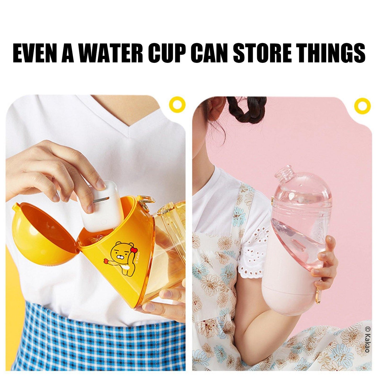 Portable Heart Shaped Storage Mug - MaviGadget
