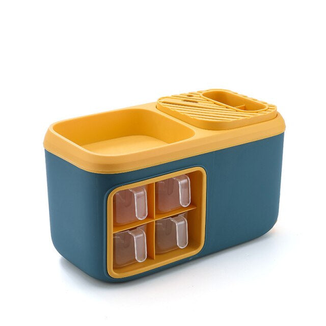 Multifunctional Kitchen Silverware Grain Storage Organizer