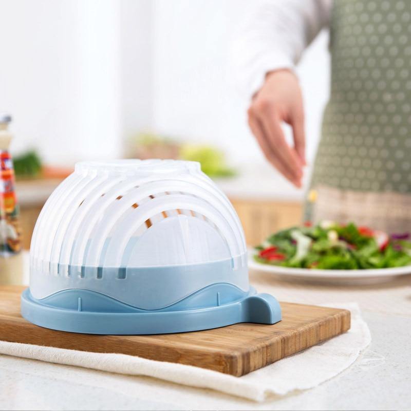 3in1 Vegetable Draining Cutter Basket - MaviGadget