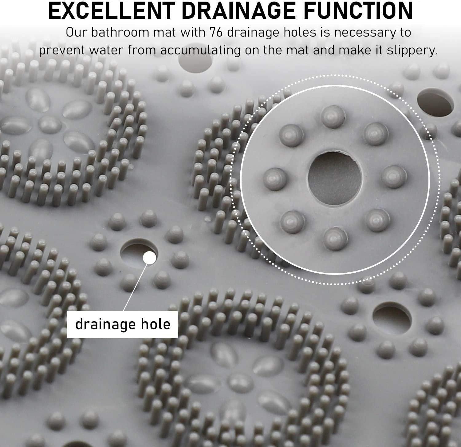 Anti-Slip Textured Bathroom Shower Mat - MaviGadget