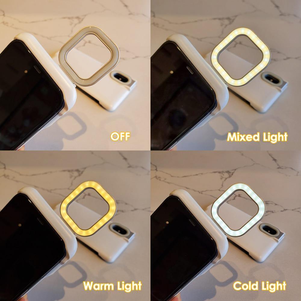 Selfie Ring Light Phone Case - MaviGadget