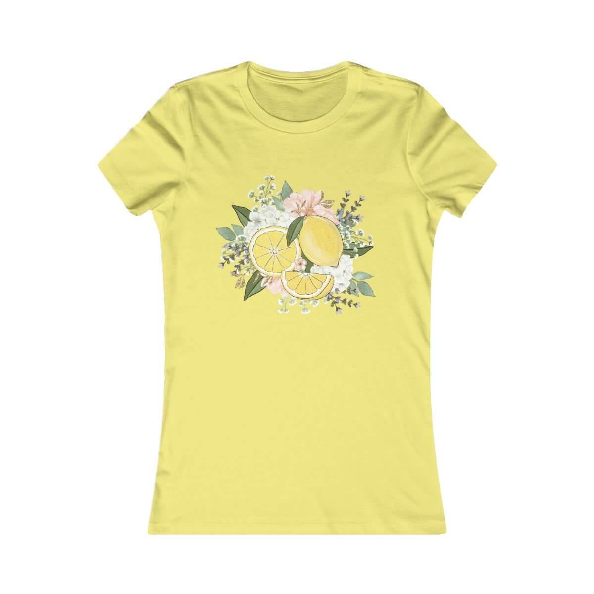 Clementine Lemon Women's  Favorite T-shirt - MaviGadget