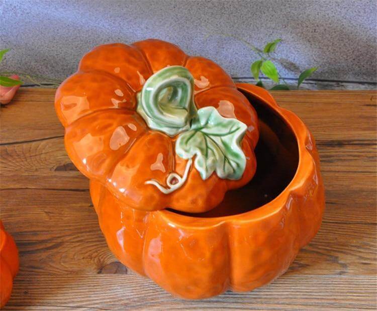 Pumpkin Ceramic Kitchen Mug Bowl - MaviGadget