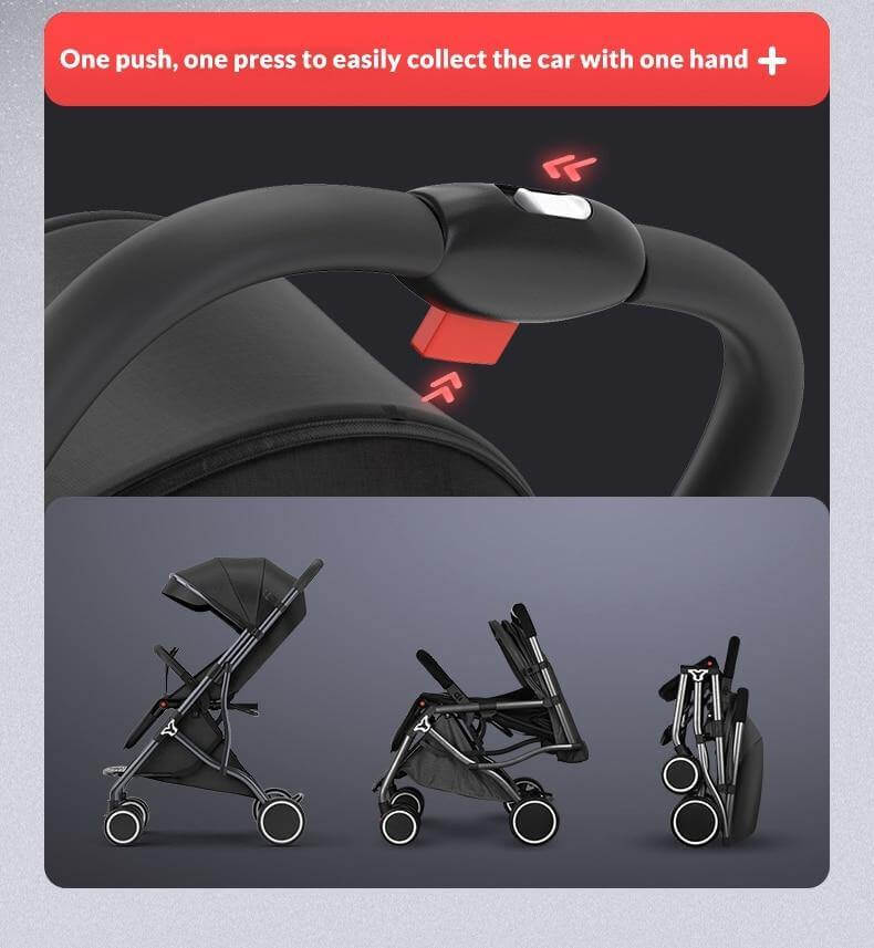 Easy Travel Foldable Modern Baby Stroller - MaviGadget